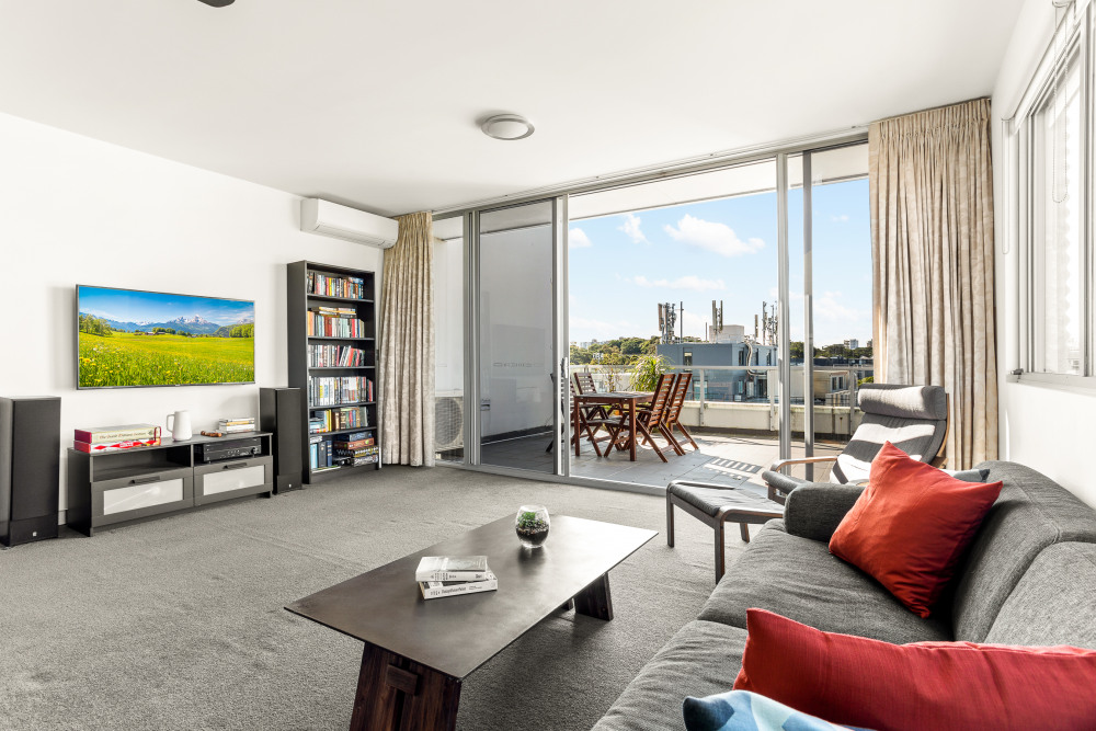 Living Room and balcony