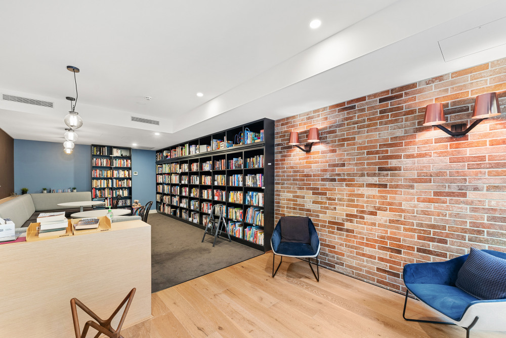 Communal Library Room