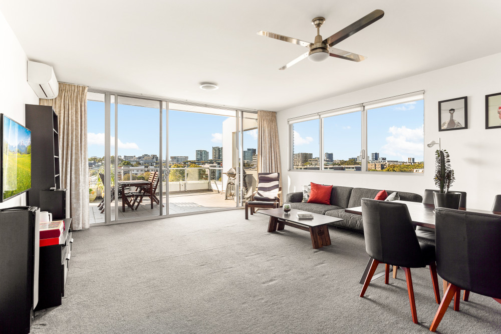 Living Room and balcony